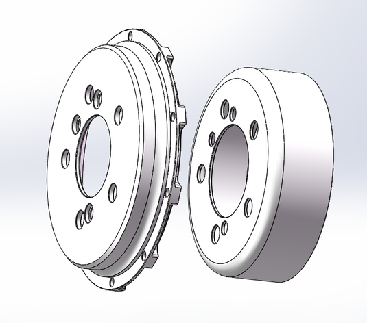 Paragon Track Performance Big Brake Kit (PA025 4 piston) - Nissan Skyline R32 / R33 (all trims, incl. GT-R) Rear