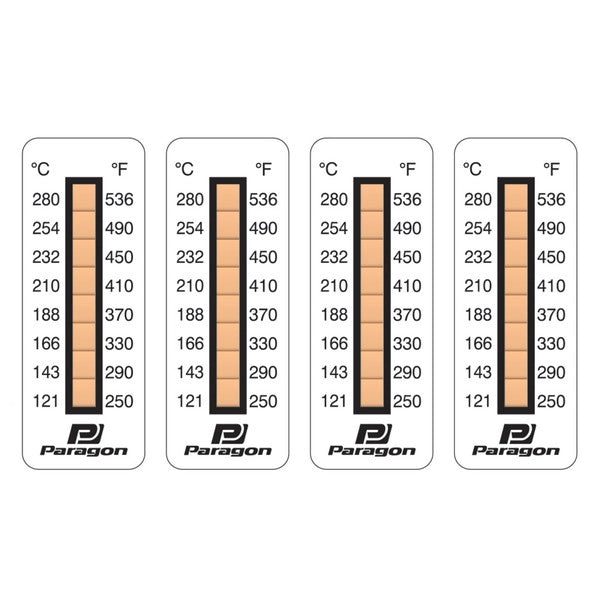 Paragon Caliper Temperature Indicator Strips