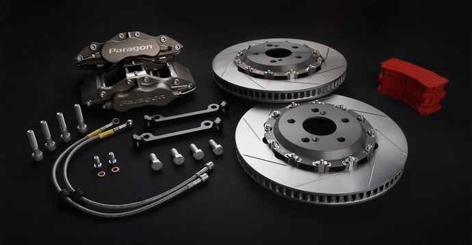 Paragon Track Performance Big Brake Kit (PA015 / PA035 6 piston) - Nissan Skyline R32 / R33 (all trims, incl. GT-R) Front